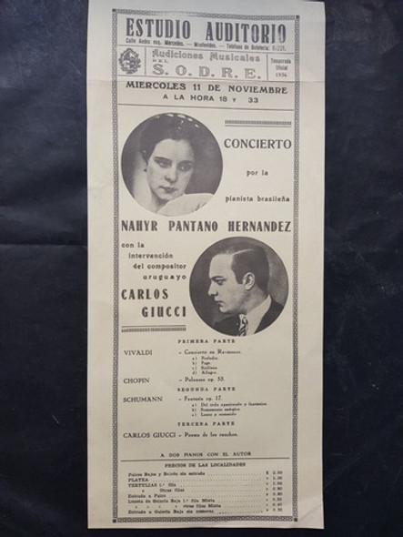 Antiguos Afiches De Teatro En Montevideo. 51311 1