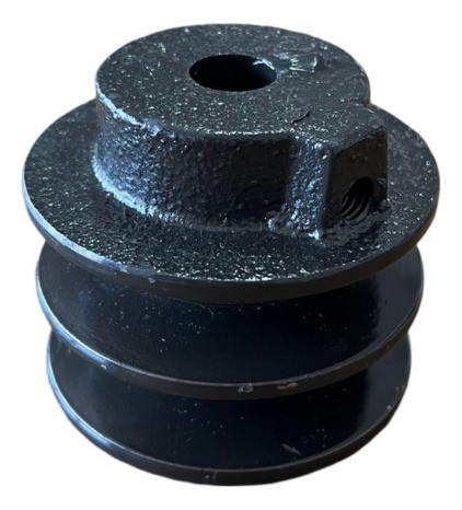 Polea De Fundición Para Correa Serie B 70 Mm 2 Canales 0