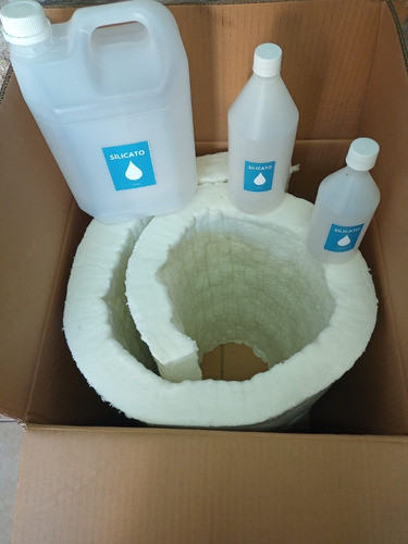 1 Kg Silicato Rigidizar/pegar Manta Ceramica 0
