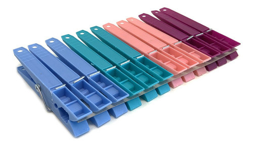 36 Un Prendedor Plastico Colorido Grande Super Big Paramount 0