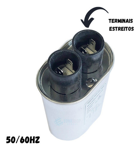 Kit Reparo Microondas Capacitor 0,70uf + Diodo + Fusível 1
