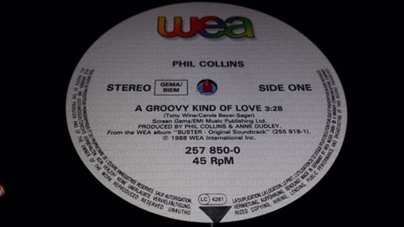 Phil Collins A Groovy Kind Of Love Vinilo Maxi Europa 88 1