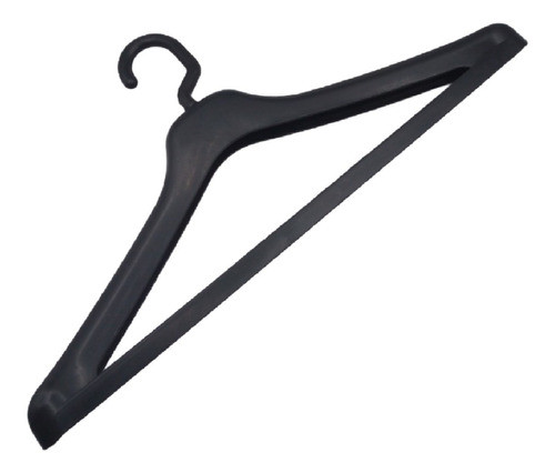 Cabide De Plastico P/terno Com Gancho Giratorio Kit 10 0