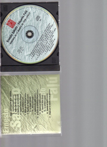 Cd E. Falú - E. Sábato, Romance De La Muerte De Lavalle 1999 1