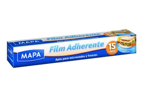 Papel Film Adherente Mapa 15mts  ( X5) 1 Papel Film Adherente Mapa 15mts  ( X5) 1
