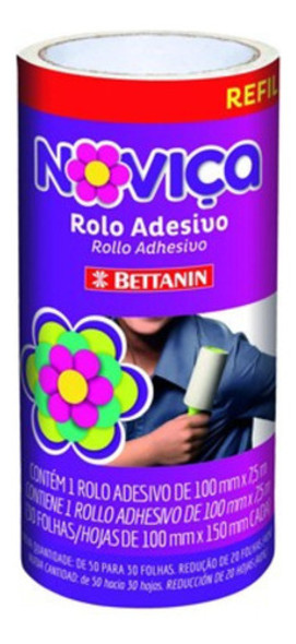 Refil Rolo Adesivo Tira Pelos Roupas Novica 0