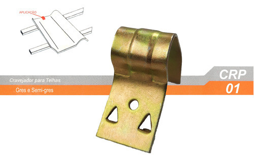 Fixador P/ Telhas Crp01 Gres/americana 300pçs 1