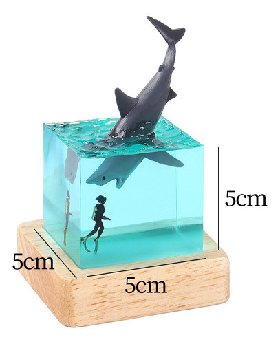 Lâmpada Noturna Criativa Para Mergulho, Abajur De Mesa Para 1