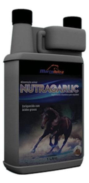 Nutragarlic 1 Litro - Óleo De Alho Para Cavalos 0