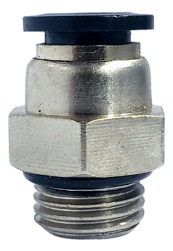 Kit 10 Conector Macho Inst Pneumático Oring 6mm X 1/4 Bsp 1