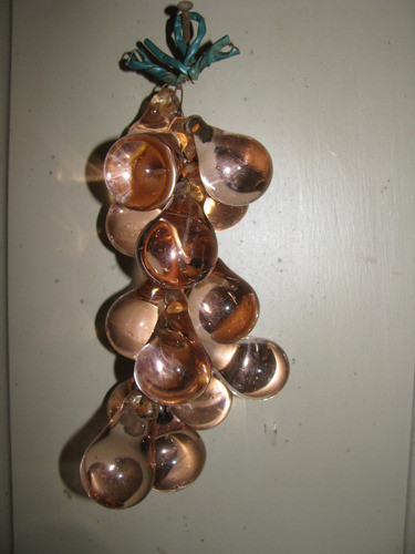 Racimo Antiguo De Uvas De Cristal 1
