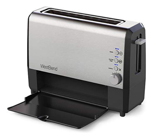 West Bend 77222 Tostadora De 2 Rebanadas Quikserve 1