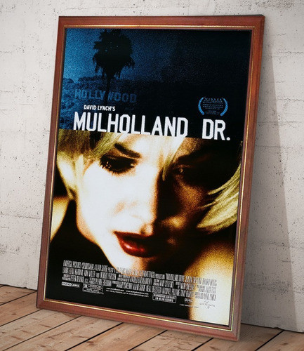 Mullholand Drive David Lynch Poster Enmarcado Para Colgar 0