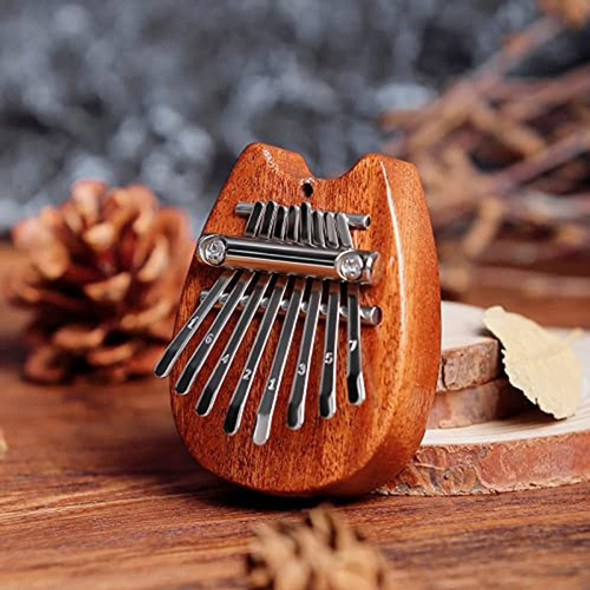 Mifoge Mini Kalimba Thumb Piano 8 Teclas Madera, Exquisito P 1