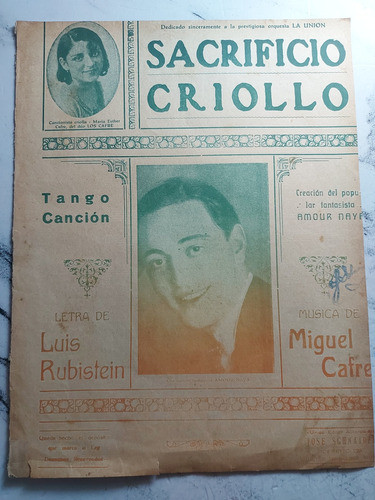 Antiguas Partituras Tango. Nubes Negra. Lote De 4. Ian 880 1