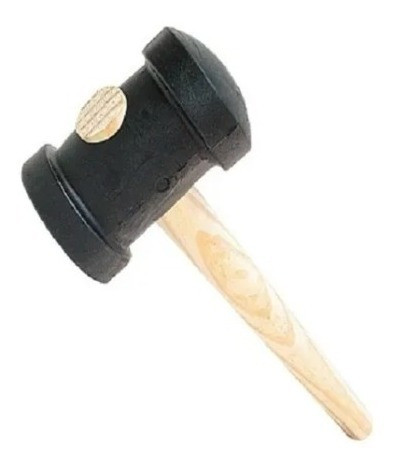 Kit Colher Oval 9, Desempenadeira E Martelo De Borracha 60mm 1