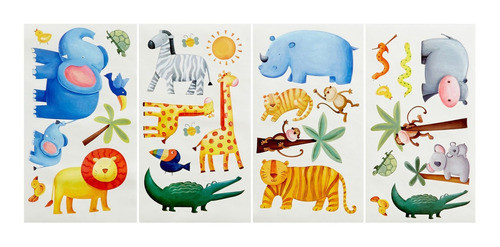 Vinilo Decorativo Pared [013re69k]  Jungla 1