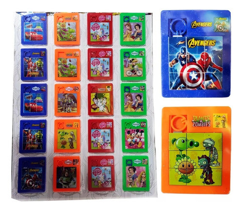 10 Puzzle Fichas Rompecabezas Antiestrés Juguete Souvenir 1