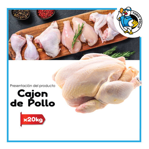 Cajon De Pollo Las Camelias Fresco X 20 Kg 1