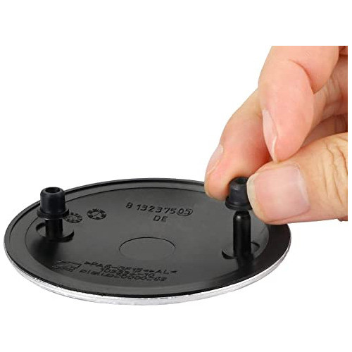 Logo Insignia Repuesto Emblema Redondo Capó Bmw 82 Mm 1