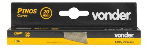 Pino 20mm Para Grampeador Elétrico Gpe916 Vonder 1000pçs 0