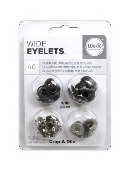 Ojalillos / Eyelets Wide Metales Frios We R Memory Keepers 1