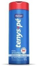 Atacado C/5 Talco Tenys Pé Baruel Original Com 100g (5pc) 1