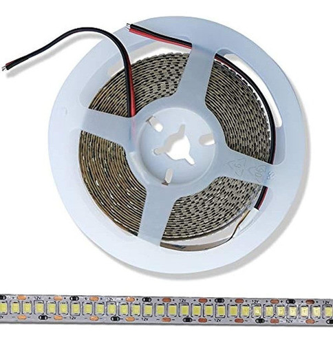 16.4ft 1200leds Dc12v Flexible Smd 2835 Tira De Led Blanco C 1