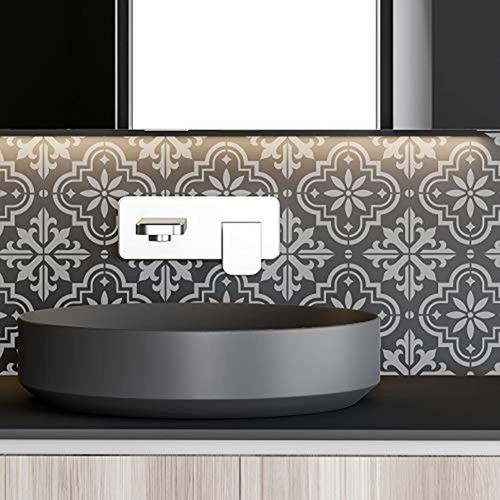 Plantilla De Plastico Reutilizable Para Azulejos Valetta // 1