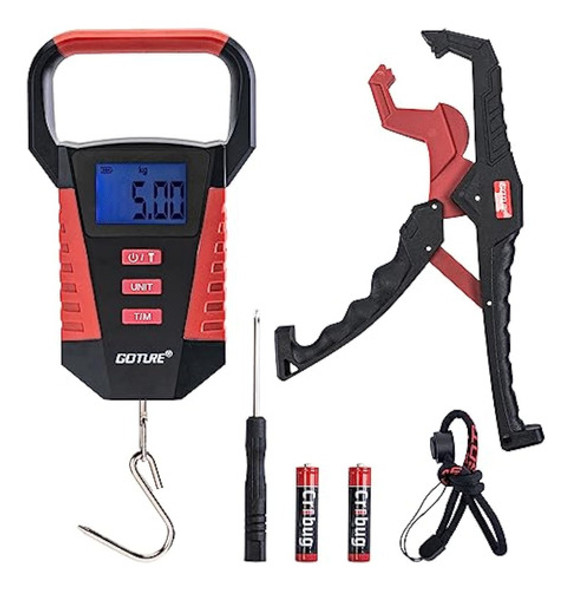 Goture Báscula De Pesca Digital Impermeable Con 0