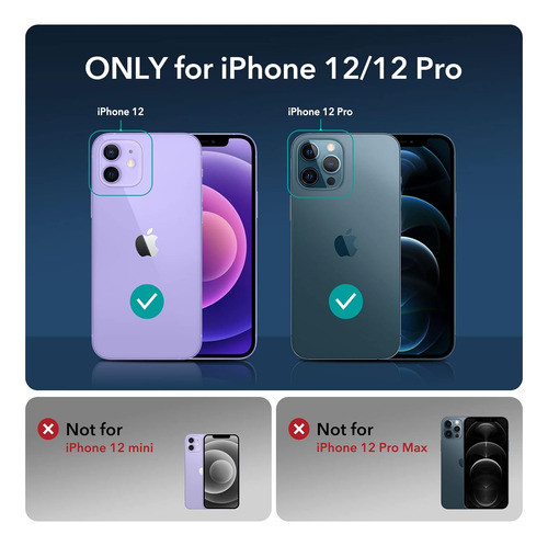 Funda Para iPhone 12 12 Pro 6.1 2020 Transparente 1