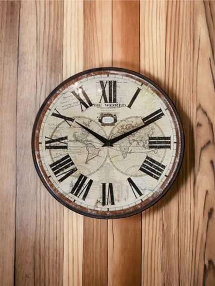 Reloj De Pared Estilo Antiguo 30 Cms 1 Reloj De Pared Estilo Antiguo 30 Cms 1