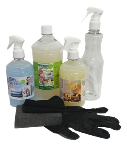 Kit Goma Passa Roupas Limpa Pisos Estofados Madeira Louças 0