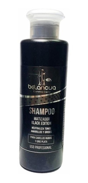 Shampoo Neutraliza Gris Y Rubios Belanova Black Ed X 250ml 0