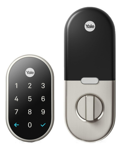Google Nest X Yale Bloqueo Con Nido Conectar Niquel Satinado 0