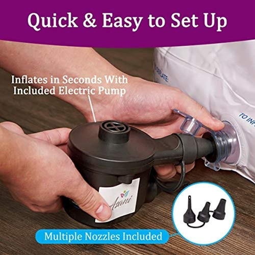 Cama De Viaje Inflable Para Niños Pequeños Con Bomba Eléctri 1