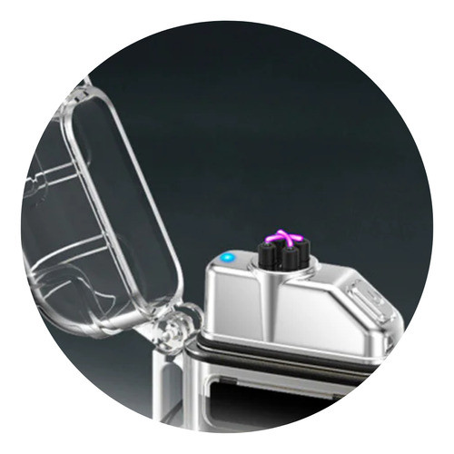 Encendedor Plasma  Linterna Electrico Impermeable Recargable 1