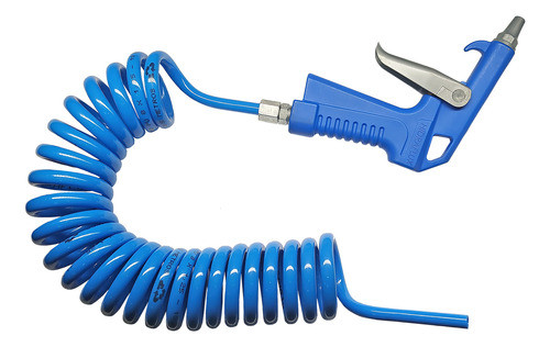 Bico De Limpeza Gatilho Mangueira Espiral Pu 3,5 M 1/4 Macho 1