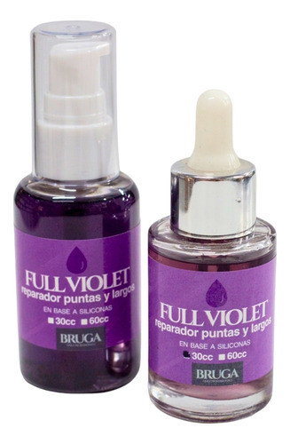 Full Violet Aceite Reparador Matizador Bruga 60cc 1