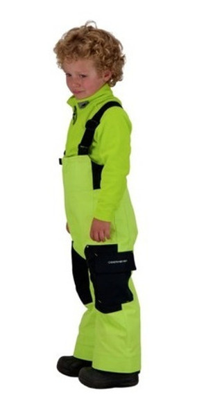 Pantalón Para Nieve Térmico Con Pechera Obermeyer Niño Niña 1