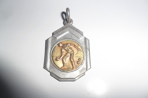 Antigua Medalla Torneo De Bochas Campeonato C Rincon 1961 0
