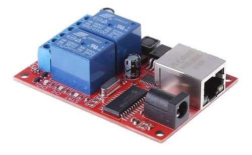 Control Ethernet 2 Rele + 1 Entrada Internet - Domotica Tcp 0