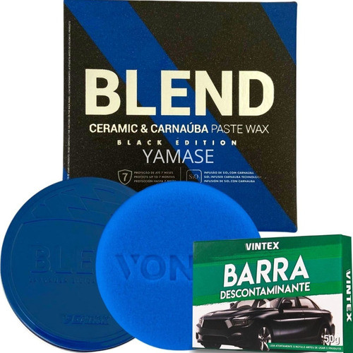 Cera Vitrificadora Vonixx Blend Black Edition Claybar V-bar 0