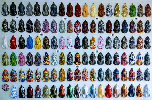 Chamas Azuis Película Wtp Pintura Hidrográfica Her-3026 1