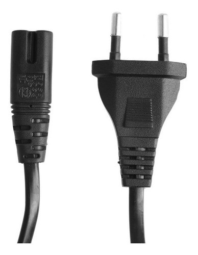 Cabo De Força Bipolar Oitinho 2x0,75mm Plug 10 Amp 2m Pct 15 1