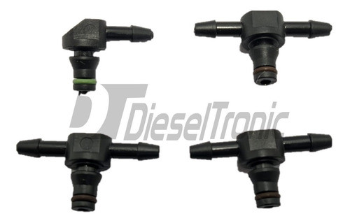 Kit Completo Conectores Retorno Iny Bosch Master 120 Dci S10 1