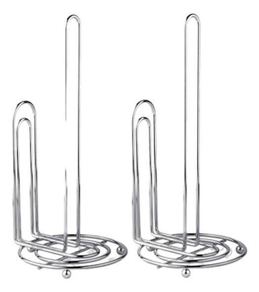 Toallero De Papel Cromado Greenco (paquete De 2) 0