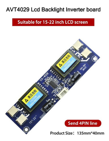 Inverter Universal Lcd Para 4 Lamparas / 15 A 22 Pulgadas 1