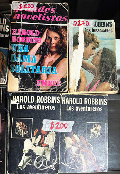 Libros Harold Robbins - Los Aventureros - Los Insaciables- 1