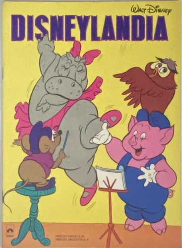 2 Revistas, Disneylandia, Walt Disney, Pincel, 1cl02 0